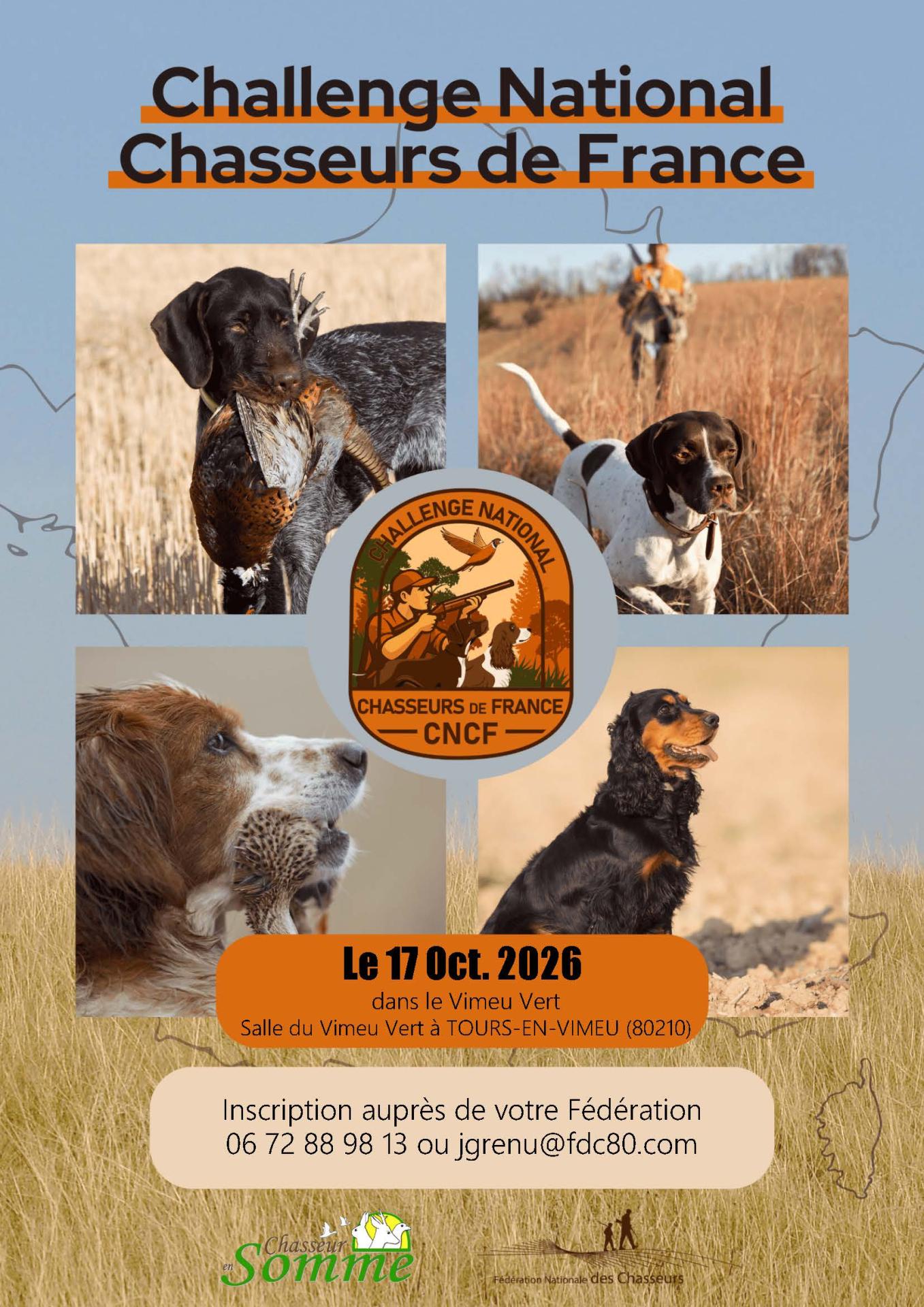 Affiche officielle challenge national 2026